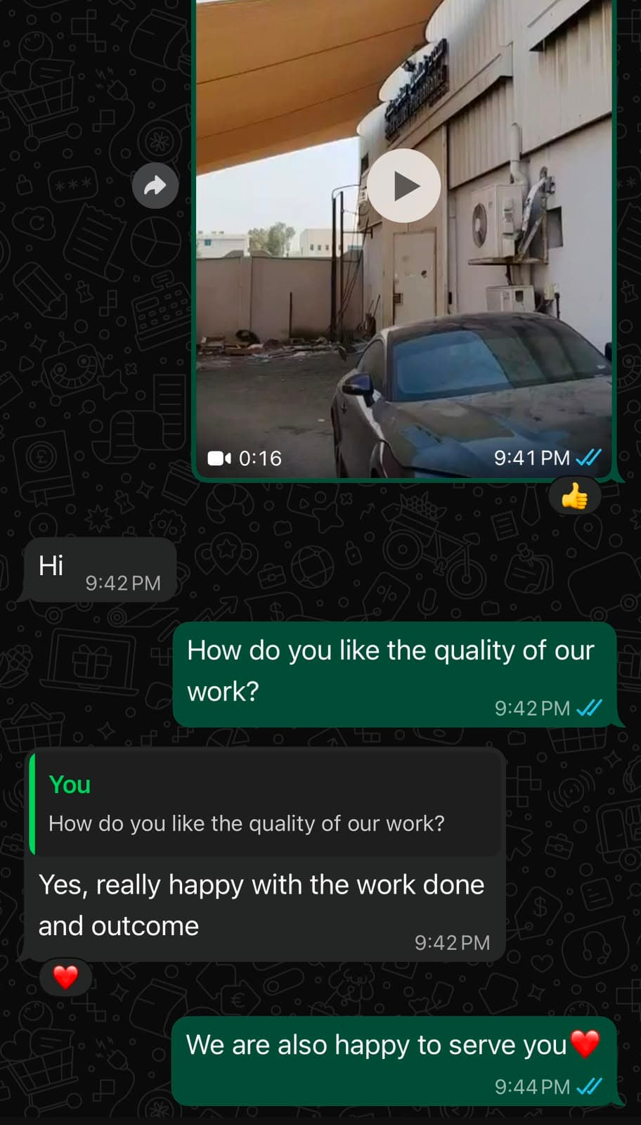 Valued Client review
