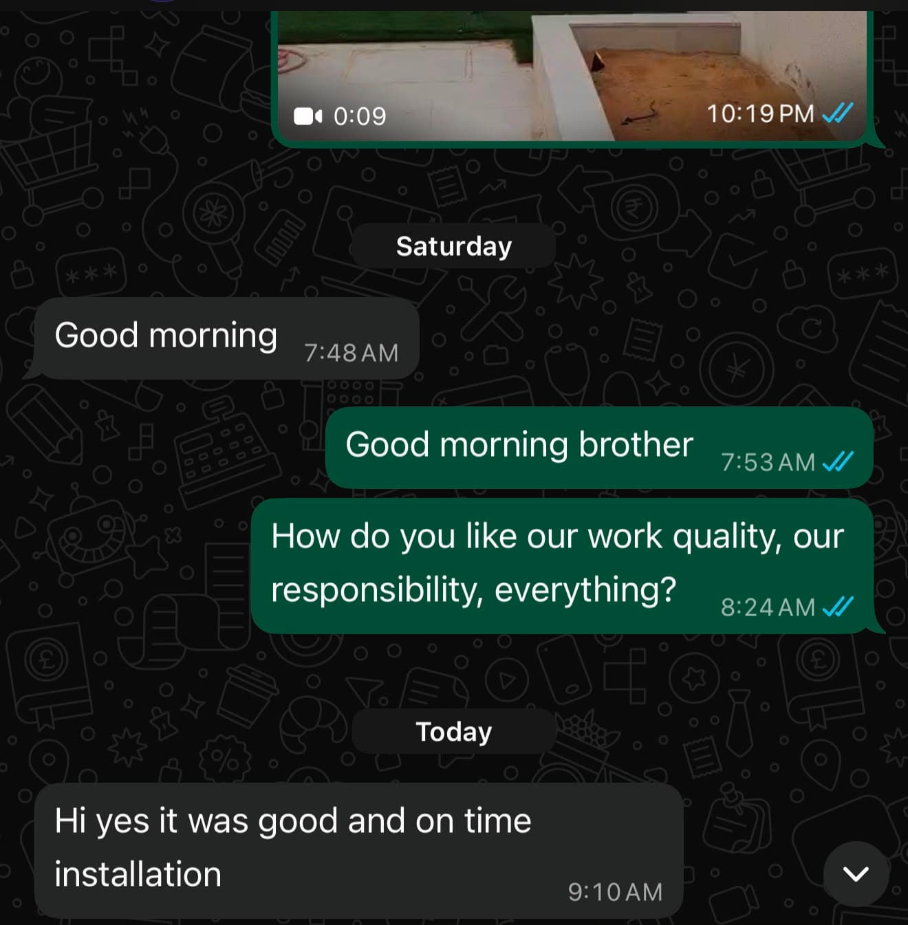 Valued Client review