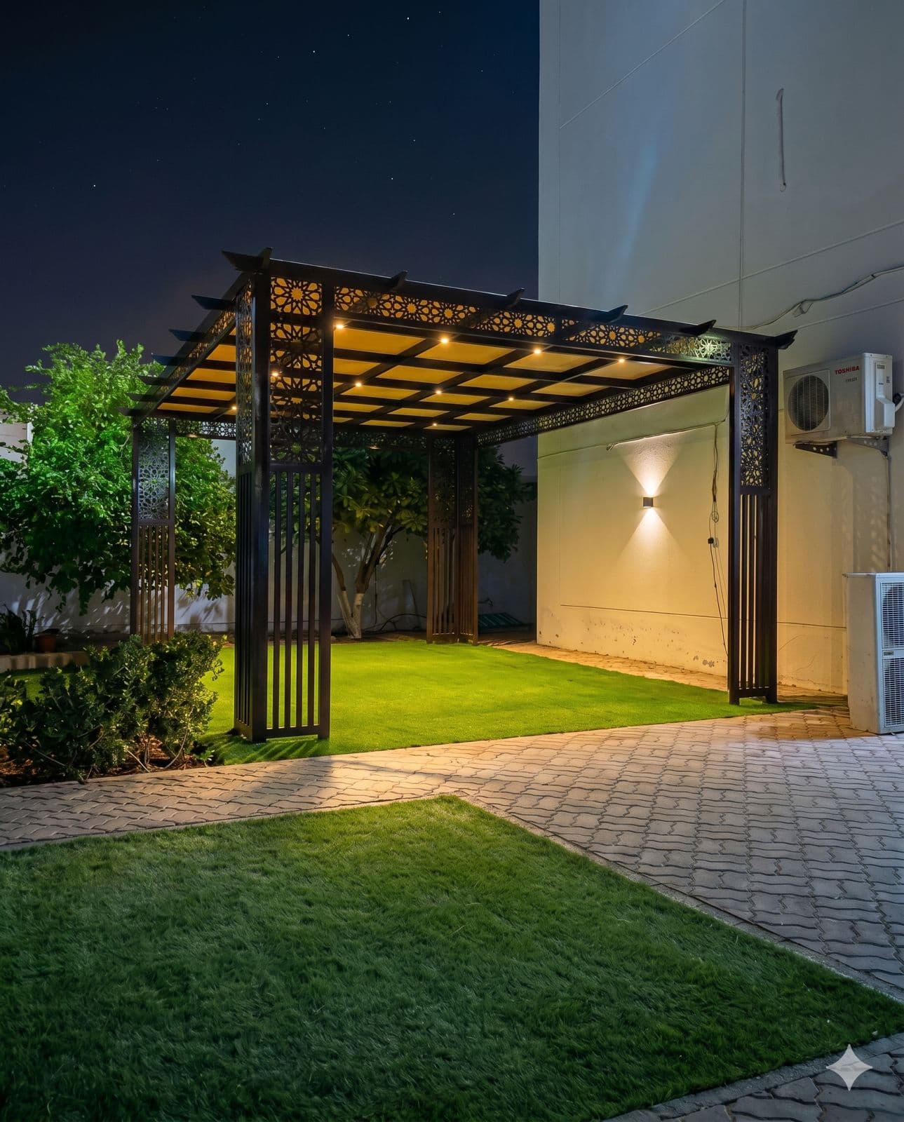 Backyard Sitting Area